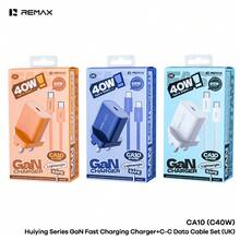 REMAX Huying GaN Fast Charger CA09/CA10 - Blue CA10 (40W) - View 3