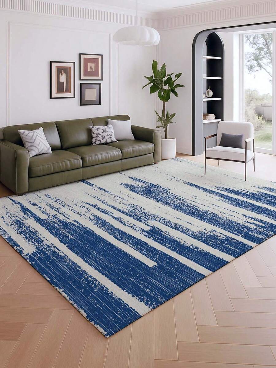 1件装时尚简约风格室内装饰地毯,全新仿羊毛材质室内地毯,客厅地毯,沙发地毯,卧室地毯,防滑床边垫,餐厅厨房地毯,办公椅垫,玄关门垫,户外野餐垫,户外露营毯 - 多色(1) - 查看 1