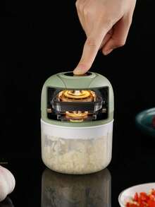 Electric Garlic Crusher, Small Chopper, Multifunctional Household Baby Food Grinder - Multicolor - View 5