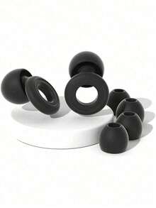 2pcs Adult Noise-Proof Sleeping Earplugs, Soft Silicone Material, Super Comfortable And Reusable, Suitable For Nighttime Wear, Travel Relaxation, Designed Specifically For Sleep And Sound Insulation, Non-Irritating, Reduce Snoring Noise, Ideal For Sleeping, Resting, Working, Studying, Also A Great Back-To-School Gift. - Multicolor - View 5