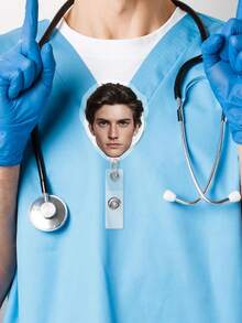 Custom Badge Reel Funny, Dog Badge Reel, Cat Badge Reel, Nurse Badge Reel, Christmas Badge Reel, Retractable Badge Holder- Nurse Accessories, Custom Badge Reel Funny, Dog Badge Reel, Cat Badge Reel, Nurse Badge Reel, Christmas Badge Reel, Retractable Badge Holder, ID Badge Buddy - Multicolor - View 5