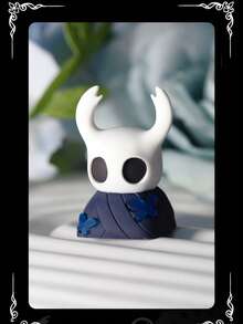 Caballero Hueco - La figura coleccionable de PVC del Caballero y Hornet, decoración de teclado de ordenador - Tapa de teclado personalizada transparente y creativa, modelo de teclado mecánico de PVC - Multicolor - Ver 5
