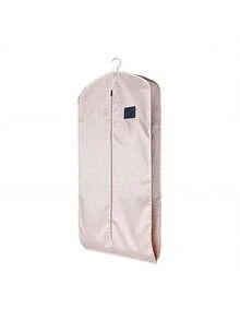 1个衣物防尘袋，拉链式悬挂衣物收纳袋，适用于外套、衬衫、连衣裙、裤子，适合衣柜、包袋、收纳袋、返校用品、防水衣物收纳袋、衣物整理袋、衣物打包袋、旅行必备品、旅行收纳袋 - 彩色 - 查看 8