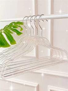 Transparent Acrylic Clothes Hanger, Seamless Non-Slip Hanger, Luxury Clothing Store Dedicated Drying Rack - Multicolor - View 15