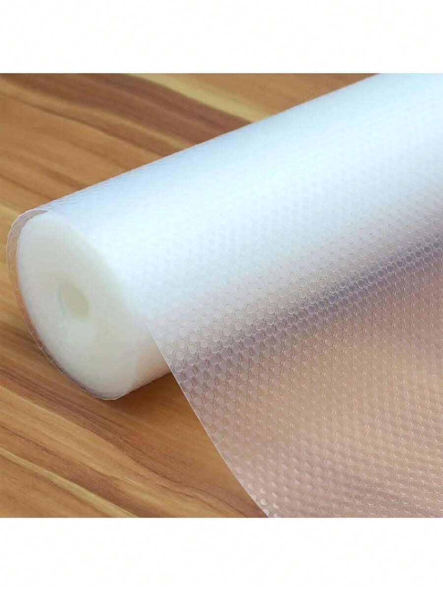 1 Rolle PET Küchenschrank Auskleidung - Nicht elektrisch, feuchtigkeitsbeständig, wasserdicht, rutschfest, geeignet für Kühlschrank, Esstisch Matte und Küchenschrank, feuchtigkeitsbeständig, wasserdicht, ölbeständig, rutschfest für Schubladen, geeignet für Kühlschrank, Schrank und Arbeitsplatte, Küchen Organisation, Küchen Zubehör - Verschiedenfarbig - Übersicht 1