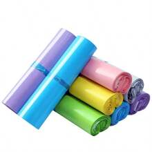 15pcs Self-Adhesive Plastic Mailing Envelopes, Polyethylene Postal Delivery Bags For Shipping - Multicolor - View 9