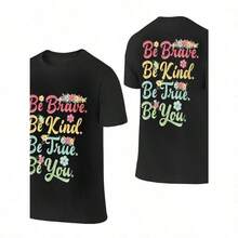 Camisetas masculinas - Preto - Ver 2