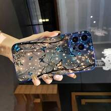 Funda de teléfono linda Funda de teléfono: Bosque de mariposas brillantes, Funda de teléfono de sueño nocturno – Agarre cómodo, protección efectiva contra caídas e impactos. Adecuado para múltiples modelos de , incluyendo 17/16/15/14/12/11 Pro Max/Plus. Regalo de cumpleaños popular o obsequio empresarial para tu teléfono también merece un pequeño regalo. - 1 pieza - Ver 5