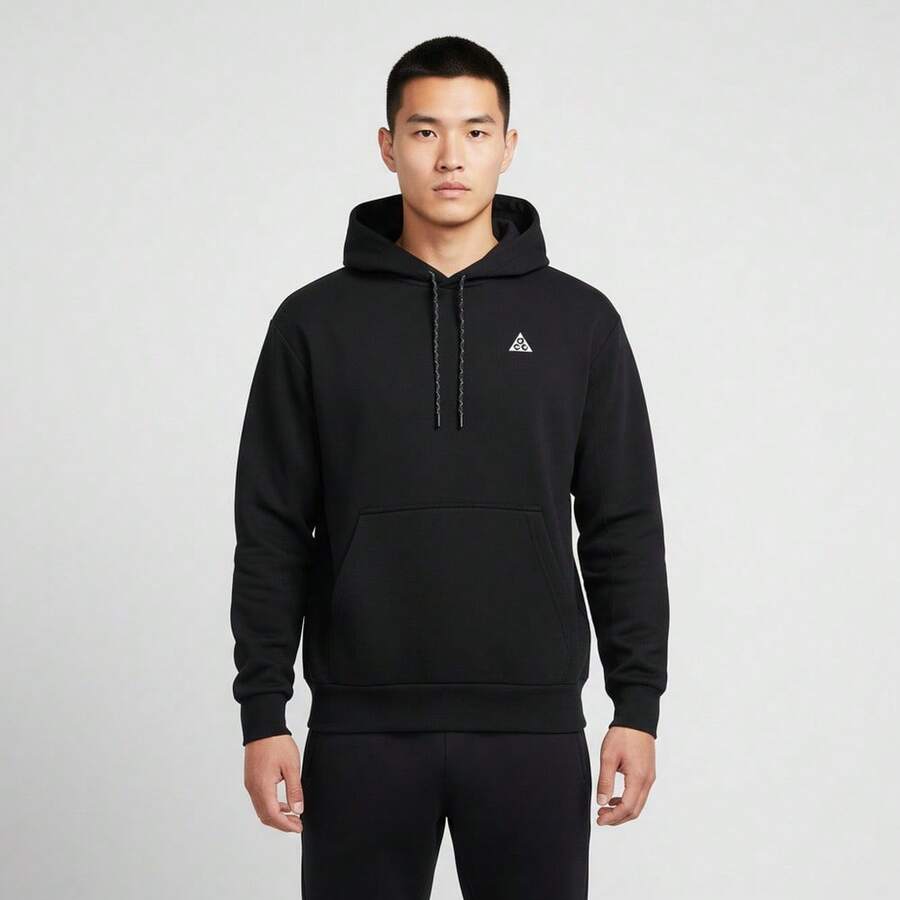 Nike Men's AS M ACG DF MAGIC HOUR HOODIE Knit Hooded Sweatshirt IO9668-010 - Black - View 1