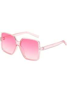 1 Pair/2 Pairs Women's Square Frame Fashion Glasses - Multicolor - View 14