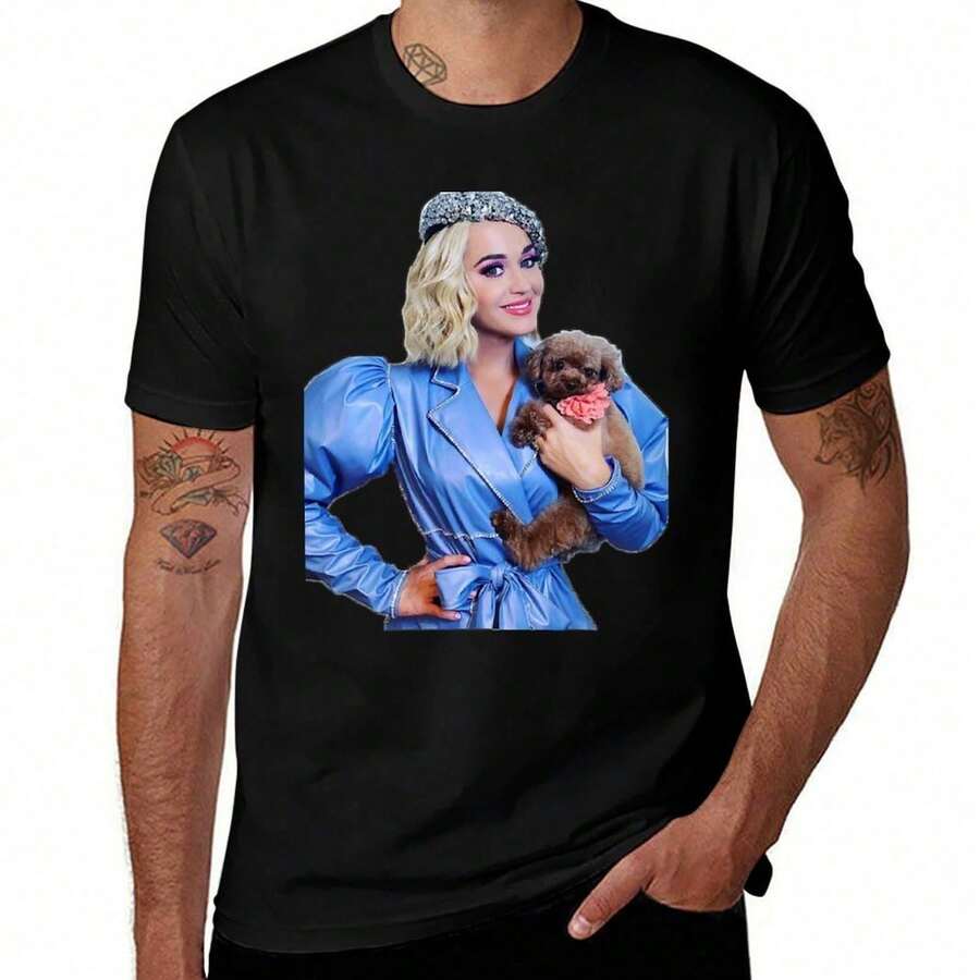 Men T-Shirts - Black - View 1