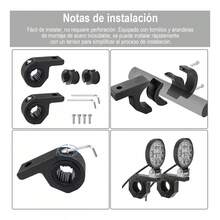 Soporte De Clip Auxiliar Para Faro De Motocicleta 2 Piezas - A - Ver 4