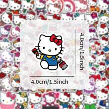SANRIO Hello Kitty Sticker Pack (102 Pcs) - Cute Girly Decor Decals For Journals & Luggage School Supplies - 102PCS - View 4