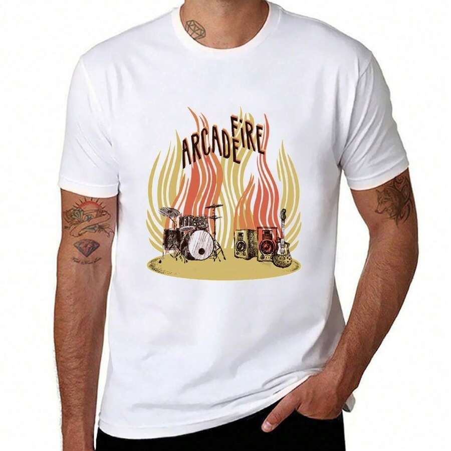 Men T-Shirts - White - View 1