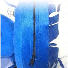 Collar de Recuperación para Perros Ajustable Collar de Protección para Perro y Gato Recuperan de una Cirugía Evite Morder y Arañar S - Azul - Ver 5