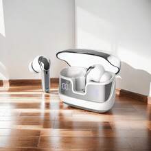 Type-C Wireless In-Ear Headphones With LED Display, Long Battery Life, Compact Design For Music Enjoyment - In-ear Style With Multiple Colors Available - View 11