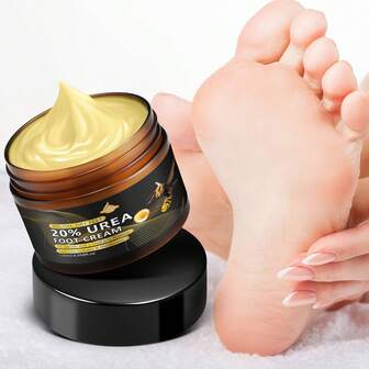 2%水杨酸+蜂王浆精华足霜，滋润滋养干燥、皲裂的脚后跟和足部肌肤，深层补水滋养手足干燥粗糙的皮肤。