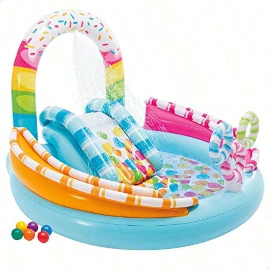 Intex Centro de Juegos acuático Zona Dulce - Multicolor - Ver 1