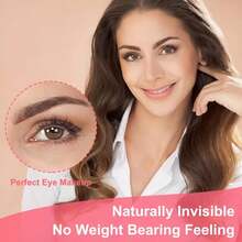 20片/250片装隐形双眼皮贴 - 温和粘性，不含酒精，持久定型，适用于下垂眼和单眼皮 - 低致敏性眼部化妆工具，快速定型，妆效自然，亲肤材质，美容小配件