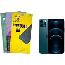 Mica Hidrogel HD (2 Piezas) DELANTERA para  11 12 13 14 15 16 Fácil Instalación Flexible No burbujas Ajuste preciso Transparente ELIGE MODELO ( 12 PRO),37335482 - Óxido marrón - Ver 1