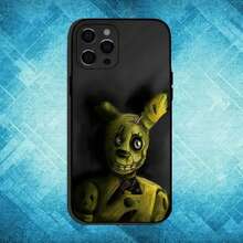 Funda de teléfono F-Fnaf compatible con 17,16,15,14,13,12,11 Plus, Pro Max, cubierta suave negra, funda compatible con  17 pro max, funda  17 pro, funda  17, funda  16 pro max - z1 - Ver 7