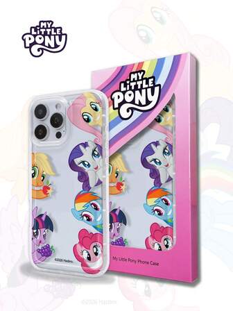 MY LITTLE PONY Official Brand Cartoon Girly Anti-Fall Anti-Slip Phone Case Suitable For Apple 17, 17 Air, 17 Pro, 17 Pro Max, Android Models Galaxy A Series, Galaxy S Series, Apple 11 Series, 12 Series, 13 Series, 14 Series, 15 Series, 15 Pro Max, 16 Pro, 16 Pro Max, X, XR, XS Max