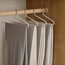 5Pcs Metal Goose Shape Pants Hanger Seamless Anti Slip Pants Rack Space Saving Z-Shaped Pant Hangers Wardrobe,Stainless Steel Goose-Shaped Pants Rack Non-Slip Household Telescopic Clothes Rack Multi-Layer Storage Clothes Rack