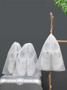 50/20/10pcs Non-Woven Disposable Shoe Covers, Moisture-Proof Shoe Bags, Travel Shoe Bags, Shoe Covers, Home Shoe Covers, Shoe & Boot Accessories
