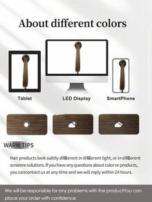 Music Festival 26/34Inch Synthetic Hair Extensions Ponytail Hair Extensions With Rubber Band Natural Long Straight Hair Black Brown DIY Hair Extensions Straight Ponytail Braids Suitable For Women Daily Life And Holiday Party Wear - Multicolor - View 8