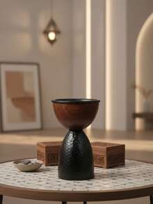 1 Set de quemador de incienso de hierro hueco elegante con tapa, con doble función de aromaterapia y decoración. Adecuado para la decoración del hogar, como dormitorio, sala de estar (como centro de mesa), oficina, estudio de yoga y fiestas, creando una atmósfera elegante. También se puede utilizar para la decoración de templos. Este quemador de incienso es un regalo ideal para festivales, vuelta al colegio, graduación o mujeres. - Multicolor - Ver 3