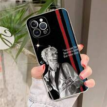 Étui compatible avec iPhone 17, Air 16, Pro Max 15, 14, 13, 12, 11, Plus, conçu par David Singer et Bowie - z6 - Voir 13
