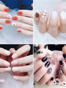 Bộ 8 bút vẽ móng nghệ thuật, bao gồm bút kẻ viền móng, 1/3/5/8 bút vẽ móng nghệ thuật, cọ vẽ gel UV acrylic lấp lấp, bút khắc hoa cán pha lê lông nylon và các dụng cụ vẽ móng khác. Thích hợp để vẽ các đường nét mảnh, chi tiết nhỏ và vẽ tinh tế. Bộ sản phẩm bao gồm bút vẽ móng, cọ vẽ hoa và các dụng cụ vẽ móng nghệ thuật khác, phụ kiện làm móng, một món quà lý tưởng cho phụ nữ và các cô gái. - Màu Hồng baby - Xem 6