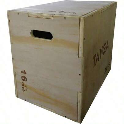 Box Jump Caja Pliométrica de Madera Reforzada para Entrenamiento.caminadora para ejercicio/step ejercicio/step para hacer ejercicio/step