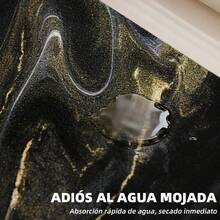 Tendencia3pc Tapete Escurridor De Trastes Para Bar Plato Cocina 40x60Calidad premium - patrón de mármol - Ver 6