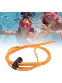 Correa para Gafas de Natación, 2 uds. Kit de Repuesto de Correa de Gafas de Natación de Goma Elástica Correa de Esnórquel de Buceo Cuerda Ajustable,37325401 - Púrpura polvoriento - Ver 2