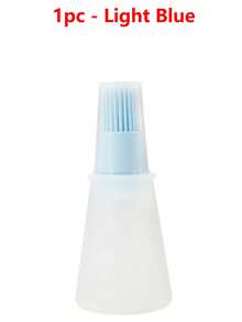 3pcs/Set Silicone Heat Resistant Oil Brush With Refillable Oil Bottle - Ideal For Air Fryer, Grilling And Ramadan Cooking - Multicolor - View 11