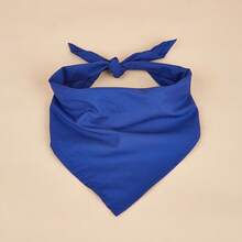 Blank Solid Color Dog Scarf, DIY Scarf, Durable Triangle Heat Transfer Washable Bib Handkerchief, Suitable For Puppies And Pets, Personalized Birthday/Party Fun Gift - Multicolor - View 18