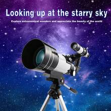 Professional Astronomical Telescope Night Vision With Space Star Moon HD Viewing - White - View 2