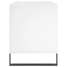 Mobile per dischi vidaXL, bianco, 100x38x48 cm, materiale a base di legno. - Bianco - Visualizzare 6