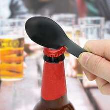 5 En 1 Cuchara MultifuncióN PortáTil, Cuchara Tenedor Abrebotellas Cortador De Diente De Sierra para Picnic De Camping,37327573 - Multicolor - Ver 2