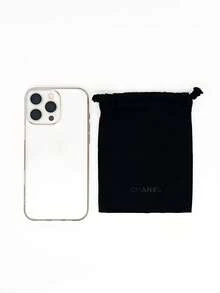 CHANEL 黑色帆布抽绳化妆包。女士礼品推荐：奢华品牌化妆包，旅行化妆品收纳包——完美的生日、节日礼物。 - 黑色 - 查看 2