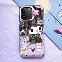 SANRIO Funda trasera para 13 14 15 Plus 11 12 17 16 17 Pro Max Melody Kuromi Cute - Mix02 - Ver 8