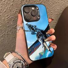 Funda para teléfono móvil de la película A- compatible con  16 15 14 13 12 11 X XR XS 8 7 Pro Max Plus, cubierta de impresión de color translúcido, bonita, compatible con funda de  17 pro max, funda de  17 pro, funda de  17, funda de  16 pro max - Negro3 - Ver 10