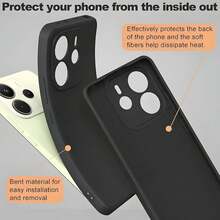 Deku  Phone Case Soft Black Phone Cover compatible with Redmi Note11 12 13 14Pro Plus S 5G 14C A3, Cover compatible with  17 pro hülle,  17 pro max hülle,  17 hülle,  16 pro hülle - Schwarz10 - Übersicht 6