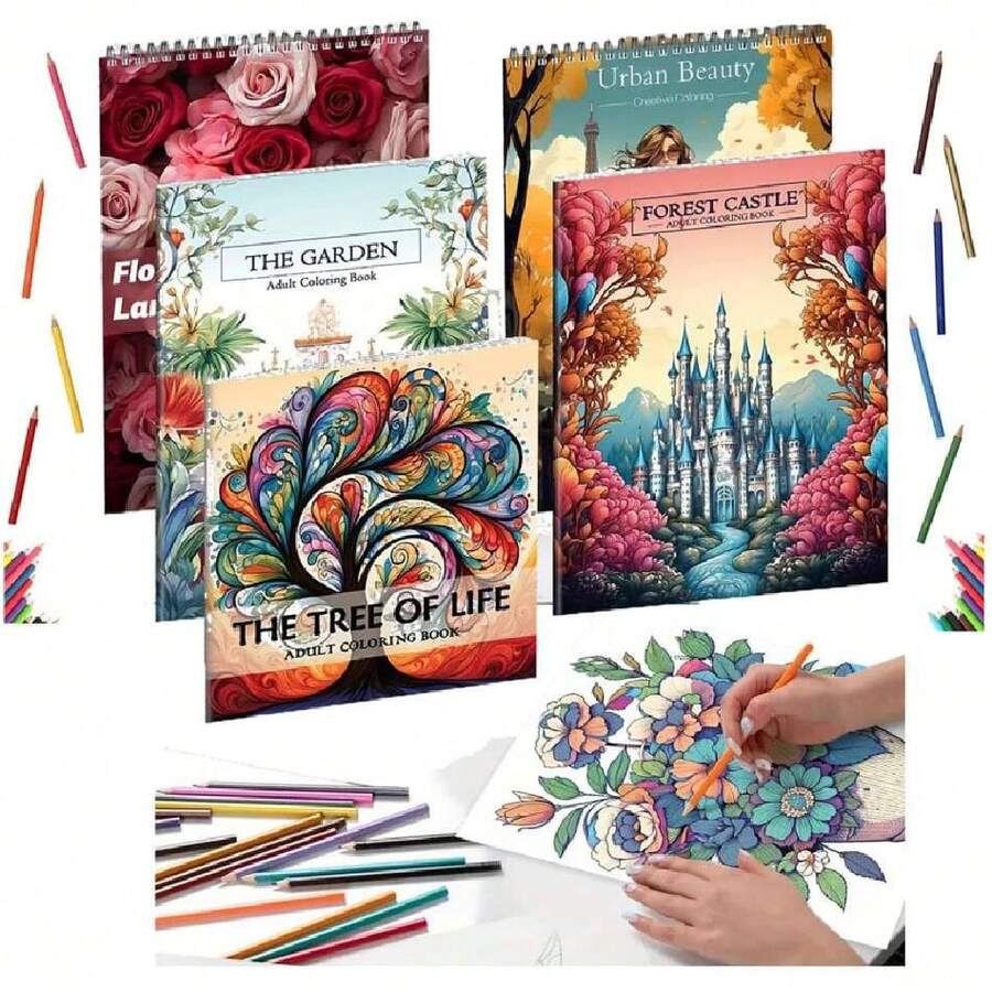 Coloring Books - Khaki - View 1