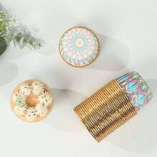 50 Pack 4" Mini Metallic Gold Butterfly Truffle Cup Dessert Liners Square Cupcake Tray Wrappers 225GSM Party Baking Supplies - 各種各樣的 - 查看 7