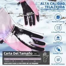 Women Thermal Gloves - Hot Pink - View 2