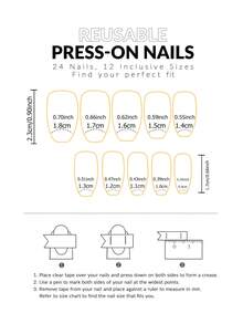 24 قطعة أظافر صناعية بتصميم حافة فرنسية بيضاء مع رسومات قلوب زرقاء وبيضاء، طقم يشمل 1 ملف أظافر و 1 ملصق غراء أظافر، هدية للفتيات والأمهات والنساء، طقم تبييض وزخرفة الأظافر مع أظافر صناعية قابلة للفصل للاستخدام في المناسبات والحفلات والخروجات اليومية - أزرق فاتح اللون - مشاهدة 4