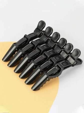 6/12pcs Multi-Function Hair Clips - Positioning Sectioning Clips, Alligator Clips, Duck Bill Clips, Hairstylist Choice