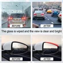 1pc - Automotive Window Oil Film Cleaning Brush, Windshield Cleaner For Cleaning Brushes, Clear Vision Glass Cleaner With Rain And Fog Repellent Coating, Enhances Clarity